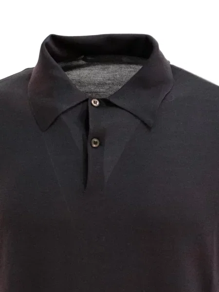 Polo Prada de mătase negru