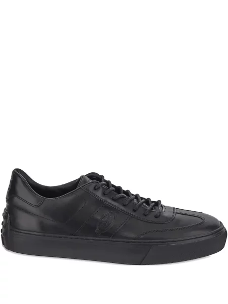 Sneakerși Tod's cu șireturi din dantelă negru