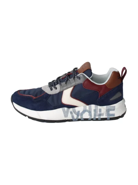 Sneakersy Voile Blanche zamszowe niebieskie