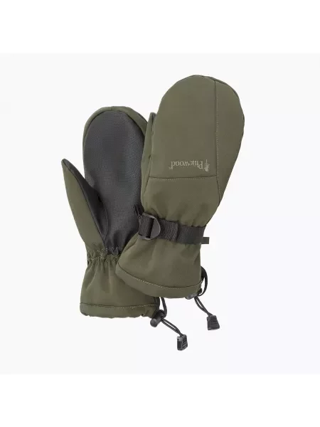 Rękawiczki trekkingowe Pinewood Padded d.green zielone