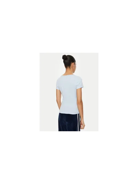 Tommy Jeans Póló Essential Slim Fit kék