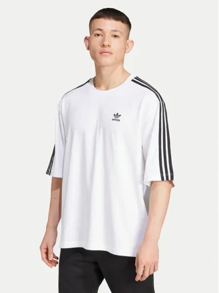 Adidas Tričko adicolor Oversize biela