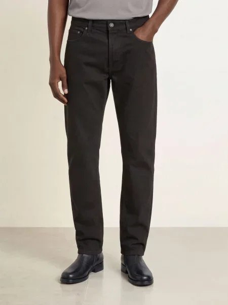Allsaints Džíny S Rovným Střihem Regular Straight Fit 5 black černé