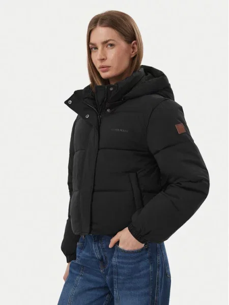 Guess Jeans Зимно яке черен