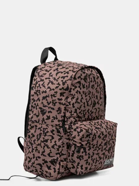 Рюкзак Emporio Armani великий візерунок чорний