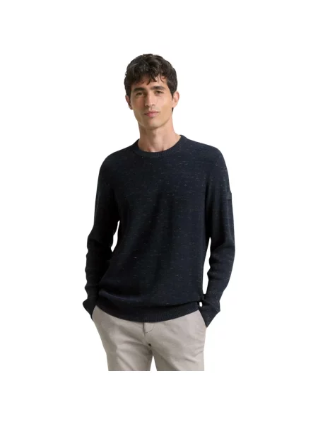 Dzianinowy sweter Tom Tailor niebieski