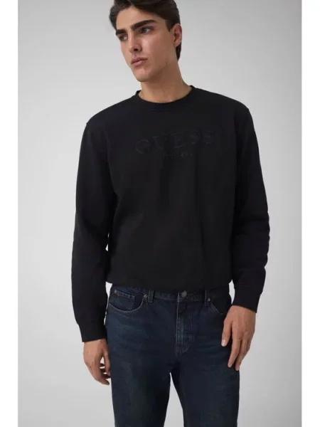 Классический свитшот Guess черный