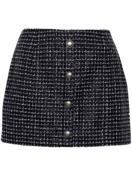 Fustă Alessandra Rich din tweed albastru