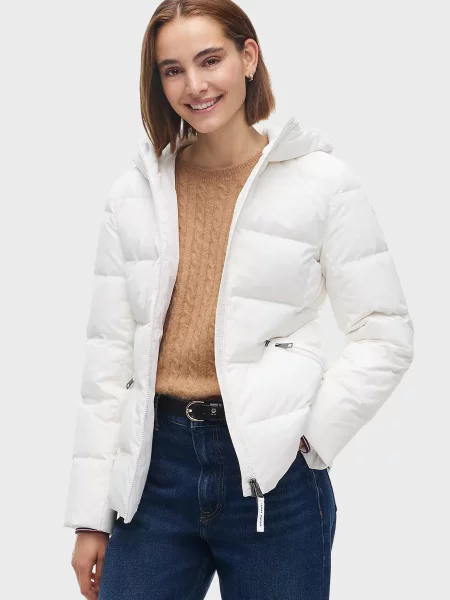 Пуховик Tommy Hilfiger білий