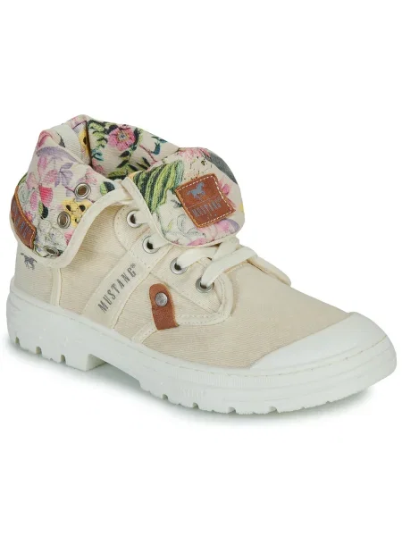 Pantofi Mustang bej