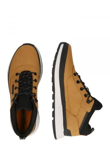 Sneakerși Timberland din dantelă maro