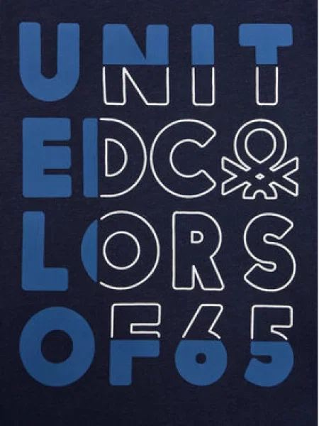 United Colors Of Benetton Majica Mornarsko modra
