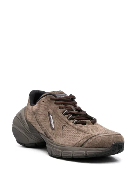 Sneakersy Givenchy zamszowe brązowe