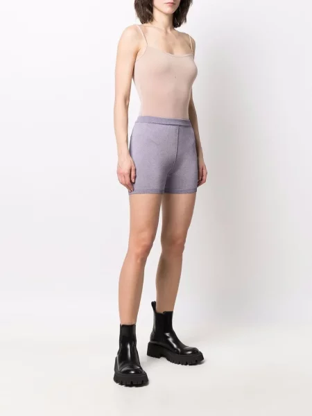Pletené kraťasy 1017 Alyx 9sm fialové