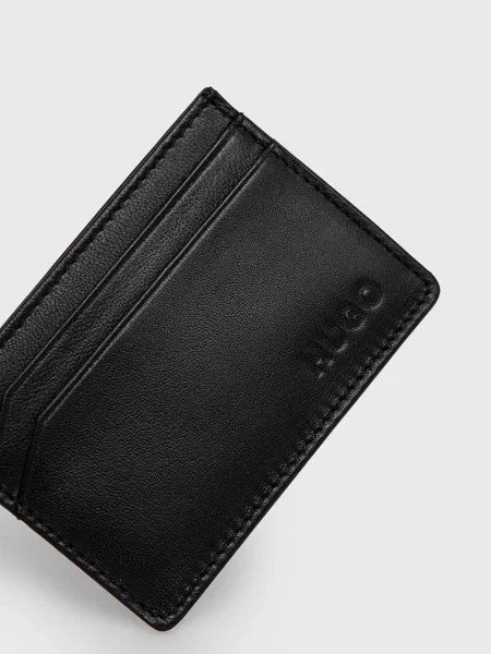 Portofel Hugo din piele negru