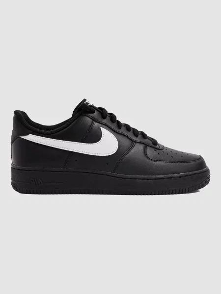 Кросівки NIKE Air Force 1 Low штучна шкіра/текстиль чорний