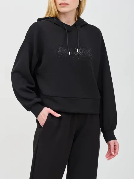 Толстовка Armani Exchange чорна
