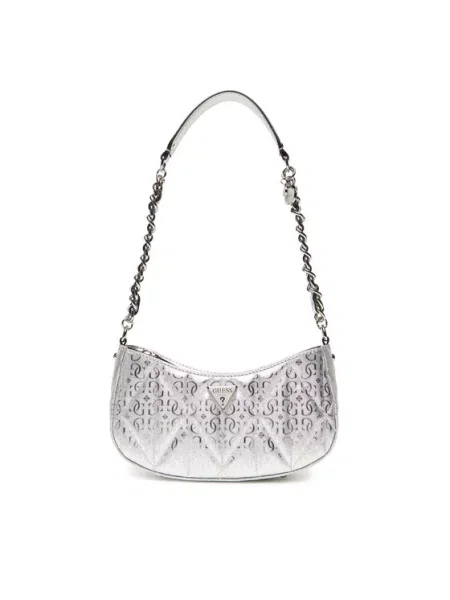 Сумка Guess серебряная