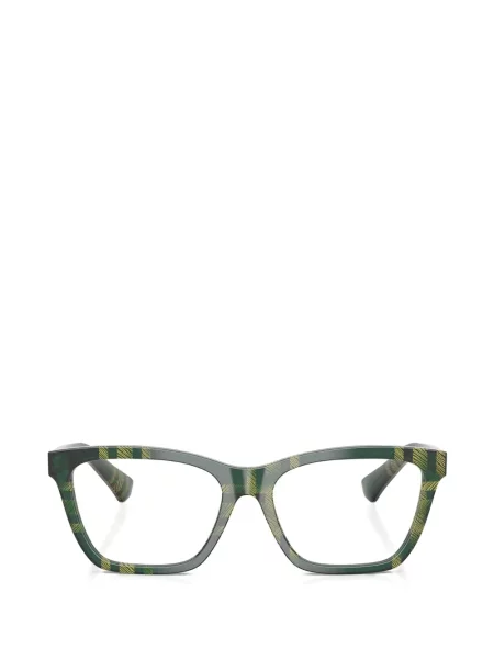 Kvadratne sunčane naočale Burberry Eyewear zelena