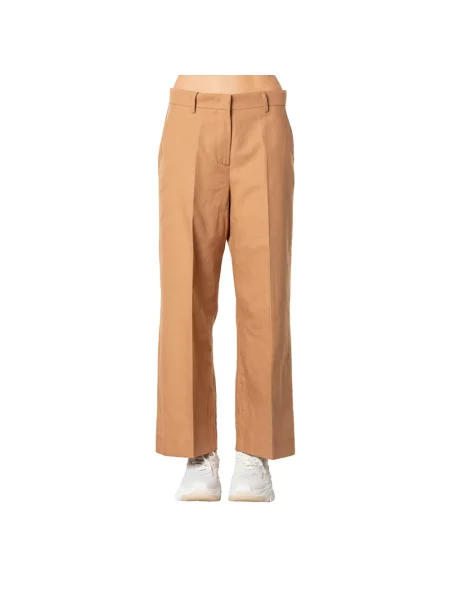 Spodnie Weekend Max Mara beżowe