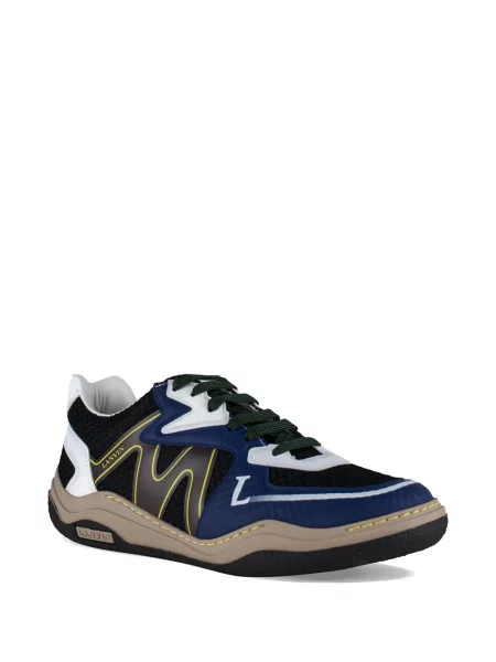 Sneakerși Lanvin cu autograf negru