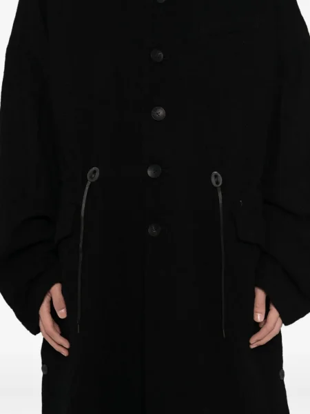 Palton The Viridi-anne cu broderie negru