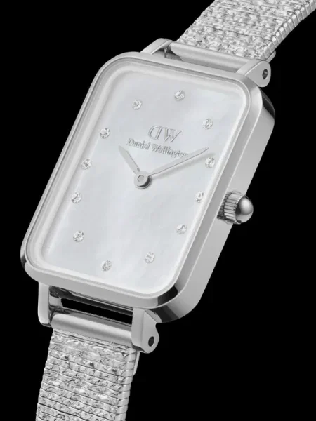 Daniel Wellington óra Quadro Lumine ezüst női
