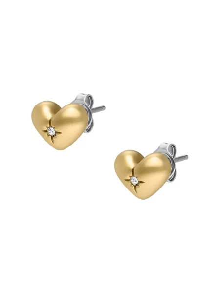 FOSSIL Cercei SADIE / transparent auriu