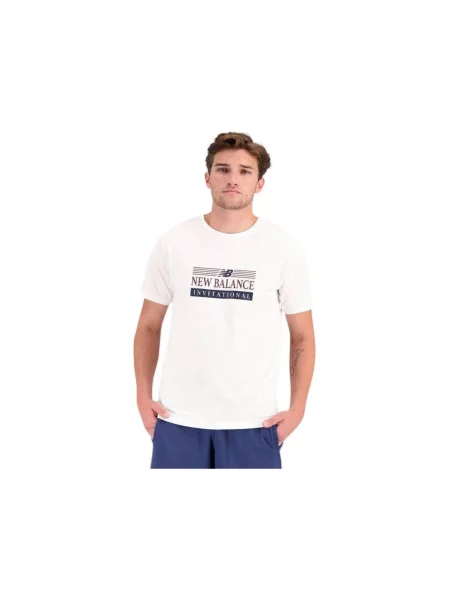 Tricou New Balance alb