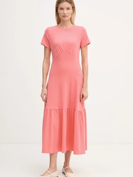 Dkny sukienka pomarańczowa