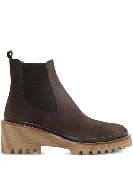 Botine Ron White cu pană alb