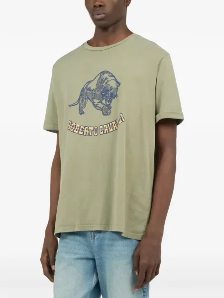 Tricou Roberto Cavalli verde