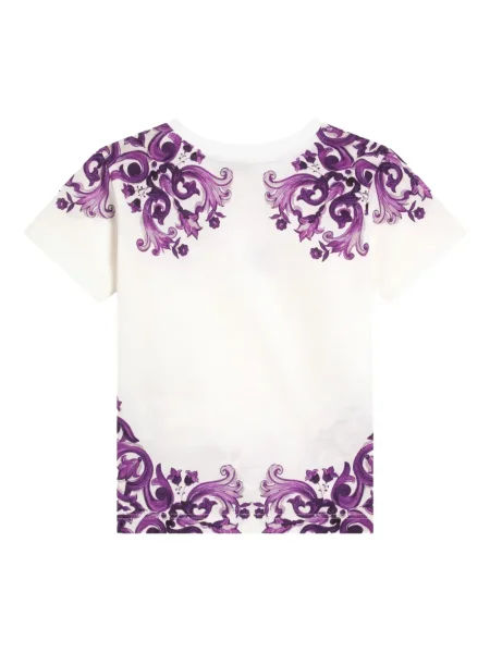 Tricou copii Dolce & Gabbana alb