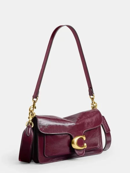 Кожаная сумка через плечо Coach