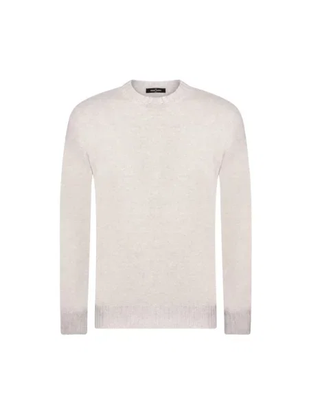 Sweter La Fileria szary