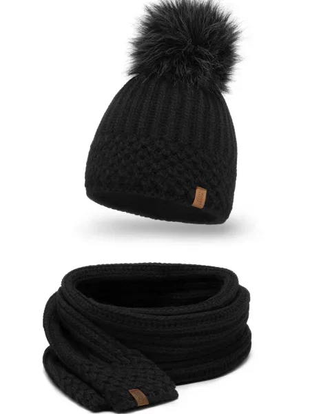 Vivisence Čepice Set' černá