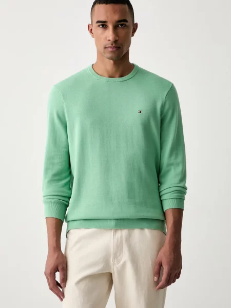 Tommy Hilfiger pulover pentru bărbați din verde