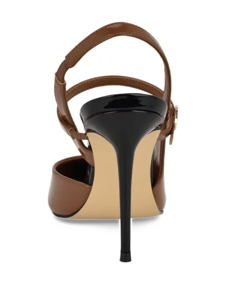 Kepurė su snapeliu Guess slingback ruda