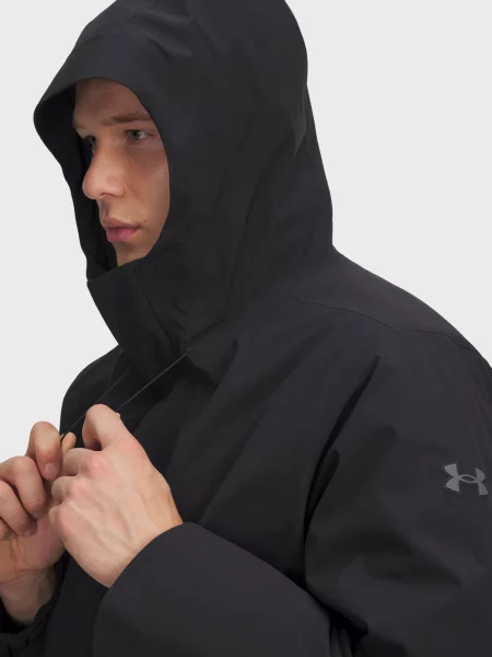 Утеплена парка Under Armour чорна