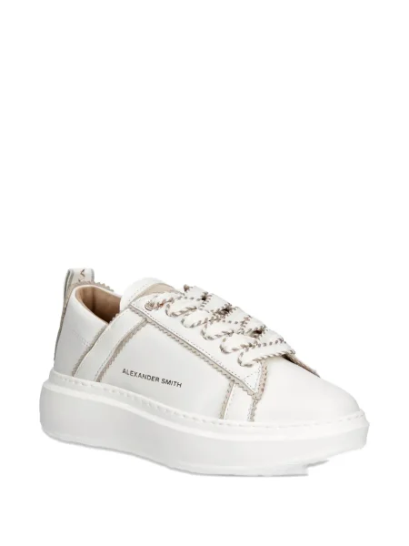 Sneakerși Alexander Smith alb