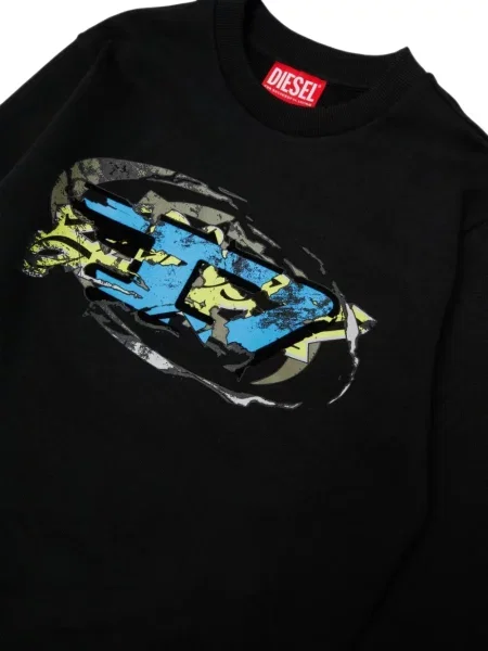 Bluza dziecięca Diesel czarna