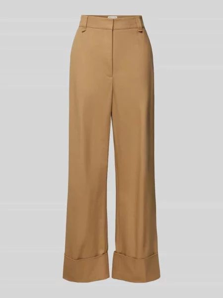 Spodnie o kroju tapered fit ze szlufkami na Influencer's Choice By P&c*