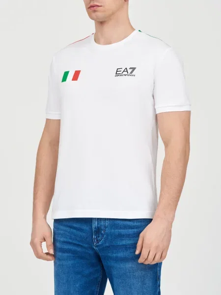 Футболка Ea7 Emporio Armani біла