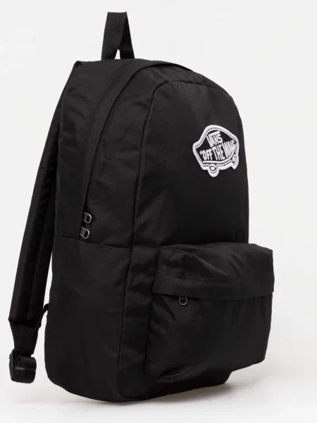 Vans plecak duży z aplikacją czarny