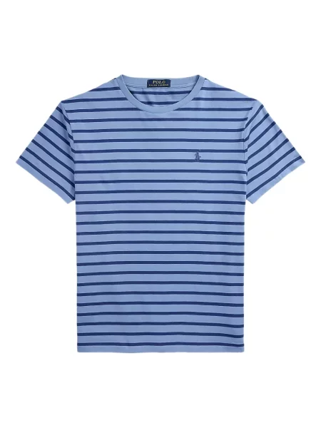 Kostkovaná dlouhá kšiltovka Polo Ralph Lauren bez rukávů modrá