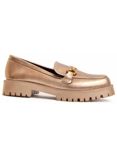 Pantofi Montevita auriu