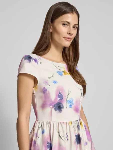 Sukienka midi z kwiatowym nadrukiem allover model Bridgerton GMK for Bridgerton Guido Maria Kretschmer Woman