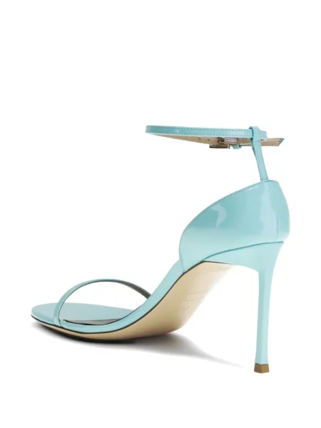 Sandale Tom Ford din piele de lac albastru