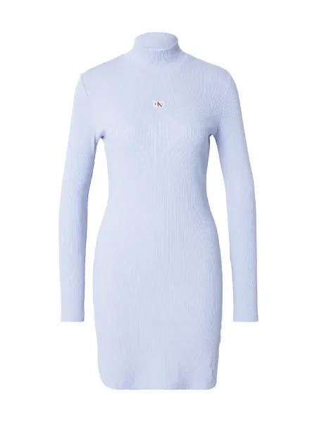 Calvin Klein Jeans Rochie tricotat deschis albastru