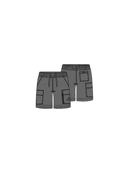 Pantaloni scurți Lonsdale gri
